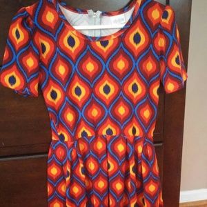 NWOT Small Lularoe Amelia dress